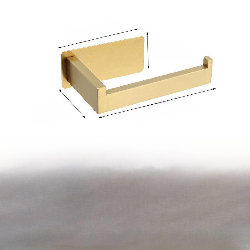 Suport de Hârtie Igienică din Oțel Inoxidabil, Montat pe Perete Fără Găuri