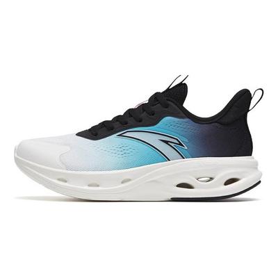 Energy Ring Shock Absorption Rebound Low Top Running Shoes Men Sneakers White Black Blue 112315575-4