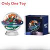 Space Maze Series Mini 3d Puzzle Cube With Balancing Balls For Kids And Brain Training