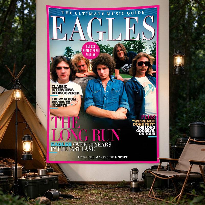 Eagles Rock Band The Long Run Magazine Cover Group Poster