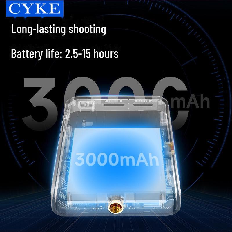 CYKE RGB Selfie Light with Cold Shoe for Photography