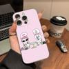 Esther Cute B-B-Bunny For iPhone 17 16 16e 15 14 13 12 11 Pro Max Mini Plus Phone Case