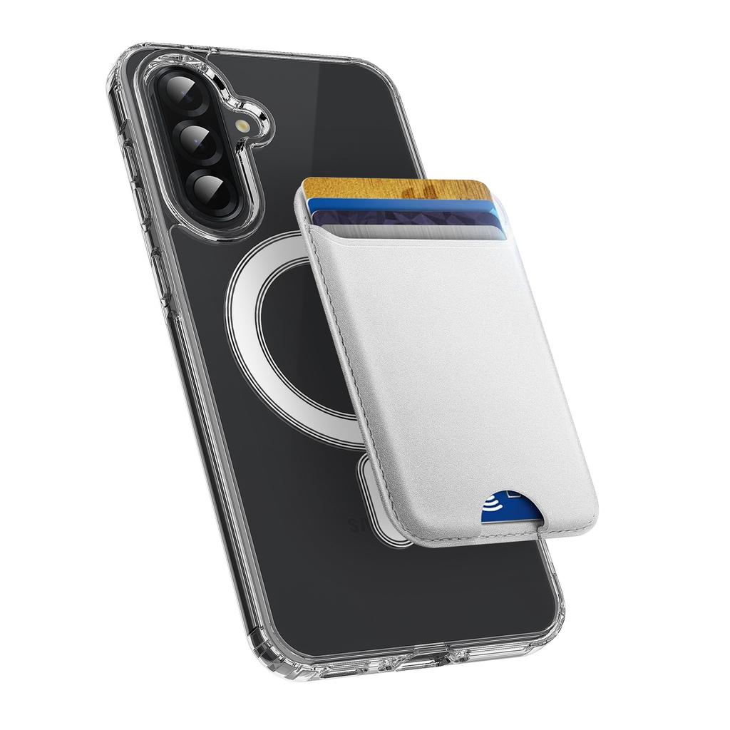 For Samsung Galaxy A35 5G Clear Phone Case Compatible with MagSafe TPU+Acrylic Back Cover