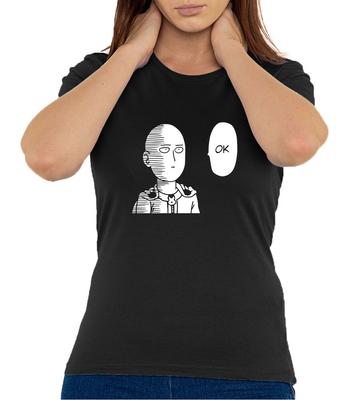 One Punch Man Saitama Ok Anime Manga Funny Unisex T-shirts