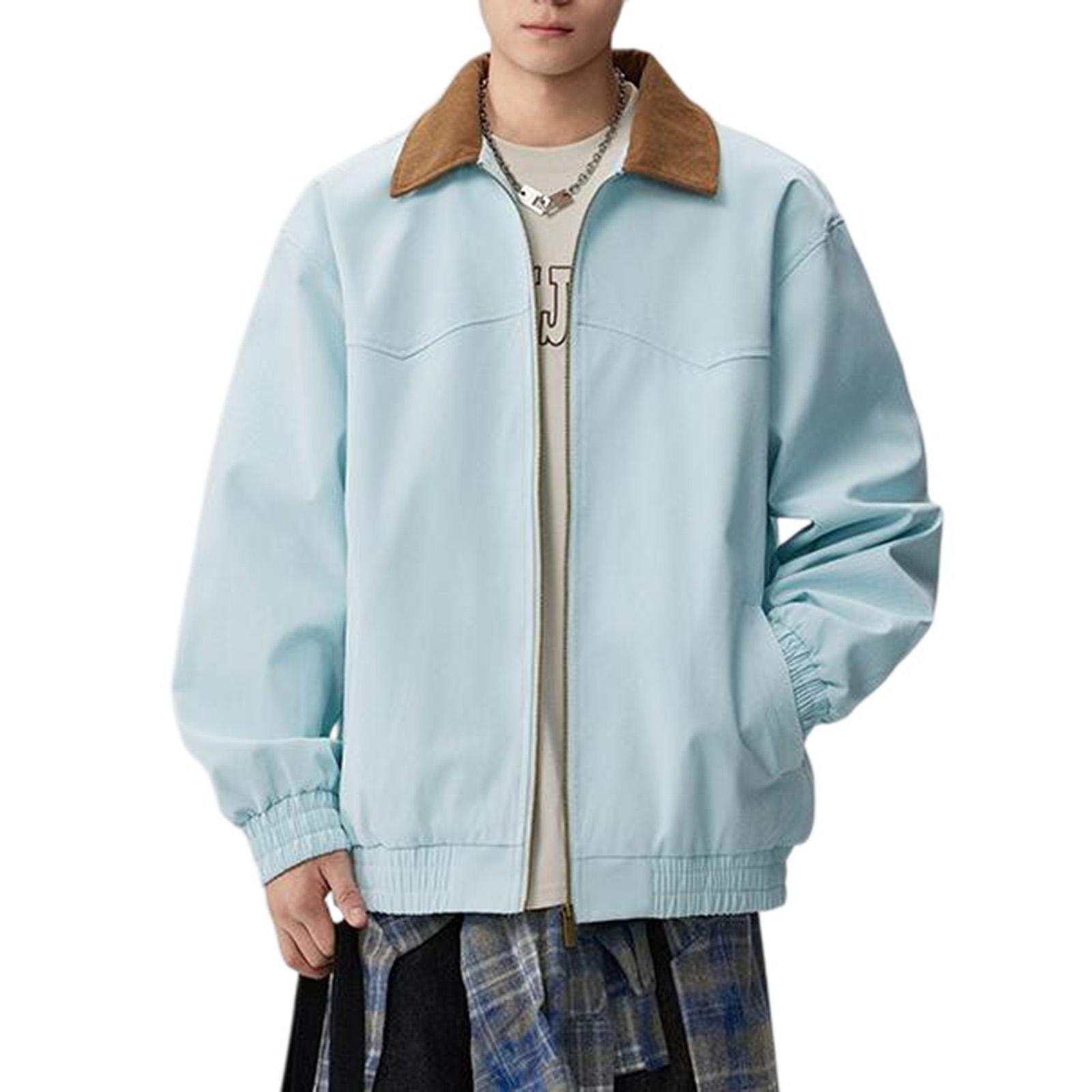 

Мужская однотонная камуфляжная куртка для активного отдыха, мужская повседневная куртка на пуговицах с карманами M