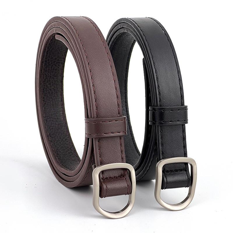 Style Girls Youth Non Perforated Belt Student Slim Versatile Fashionable Korean
