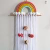 Závěsný organizér na sponky do vlasů s duhou, nástěnný věšák, dekorace, organizér na skřipce do vlasů pro dívku, držák na čelenky, domácí úložný doplněk