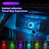 Multicolor USB/Type-C Car Ambient Lighting Car Interior LED Atmosphere Lights for Car Decoration,Easy Installation