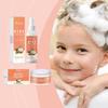 Wiieey Children's Hair Care Set Moisturizing Detangling Spray And Curl Defining Cream