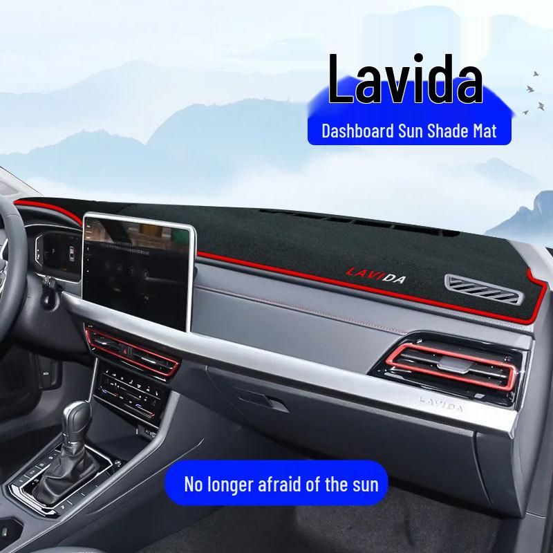 Volkswagen Lavida Dashboard Sunshade: Light-Blocking Console Pad for Interior Protection, Sharp Edition 24 Voyage.