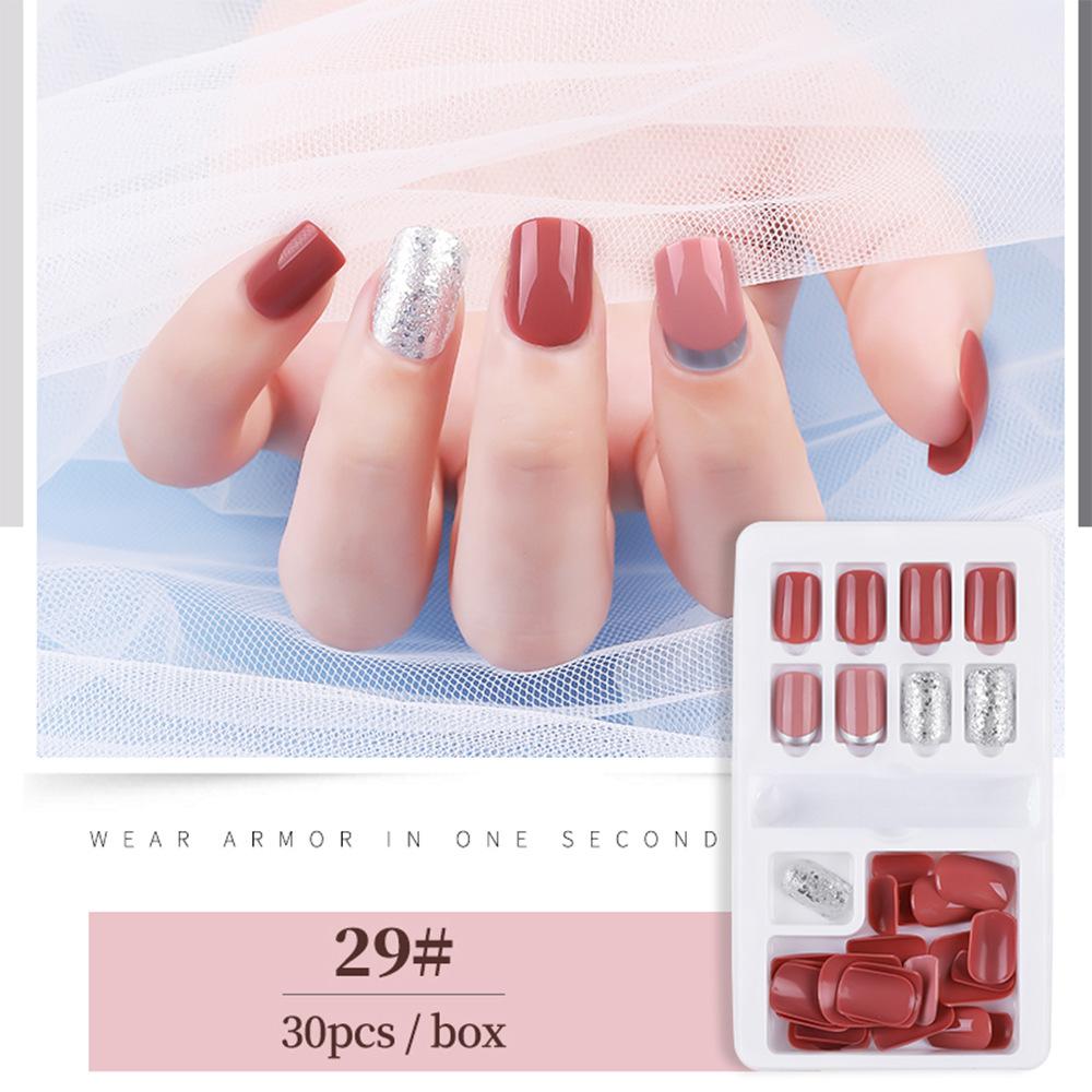30 Piece Box, Wearable, Detachable, Nail Art