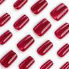 Medium Short False Nails Full Cover Stick on Nails Cat Eye Press on Nails Women