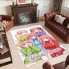 Quintessential Quintuplets Customize Your Name Carpet Perfect for Bedrooms Decorate room Balcony Kitchen Anti-slip Rug Office home decor