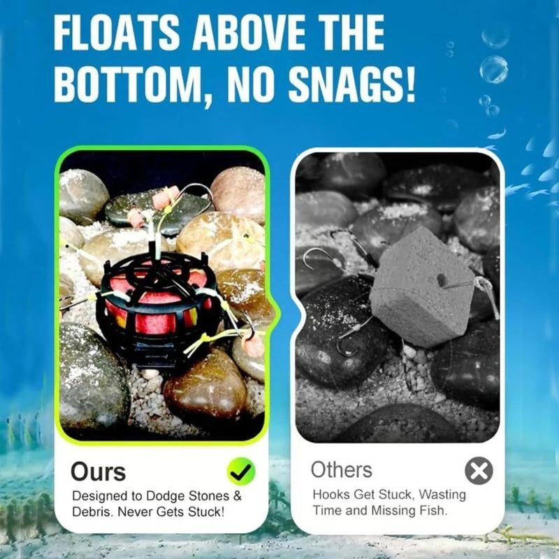 Nr. 6/Nr. 8/Nr. 10/Nr. 12 Angelhaken Wels-Montage Salzwasser-Angelhaken für alle Fähigkeitsstufen Angelwerkzeuge Teile Waben-Tackle-Werkzeuge