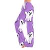 Women's Halloween Print Elastic Waist Drawstring Pajama Pants for Casual and Sleepwear