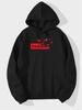 S Freedom Letters Print Hooded - Long Sleeve Pullover Hoodie with Drawstring & S Warm Fall/Winter Machine Washable Suitable for Fa