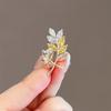 Lovely Birds Butterfly Flower Brooches For Women Coat Dress Lapel Pin Anti-Glare Fixed Sweater Clothing Accessories Gift