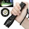 High Power T6 LED Flashlights Camping Torch 5 Light Modes Zoom Light Aluminum Alloys Waterproof Material Use 18650 Battery