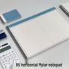 B5 Aesthetic Melanin Paper Pad: Tearable, Ultra-Thick, Perfect for Instagram-Ready Study Notes
