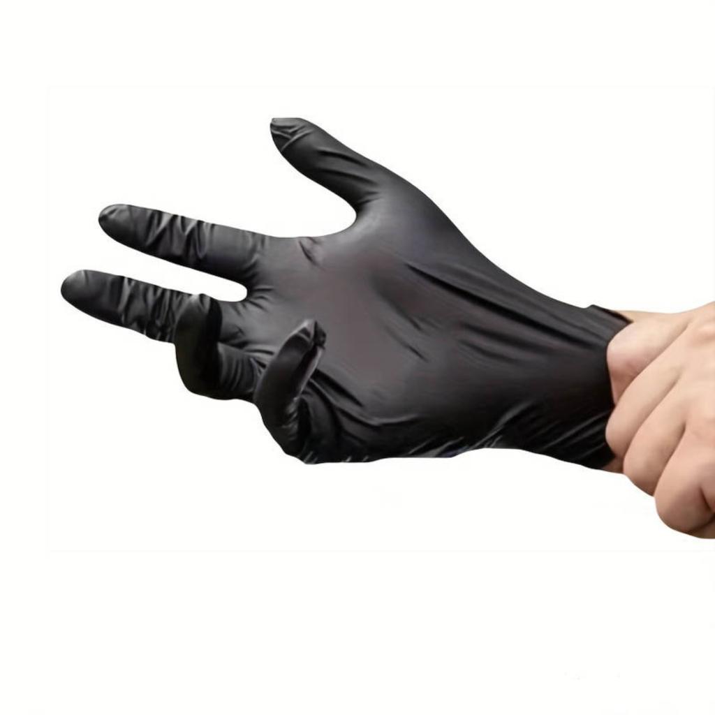 Multi Colored, Disposable Nitrile Gloves, Essential for Kitchen, Pet Care, Hair Dyeing, Nail Art, and Food Preparation