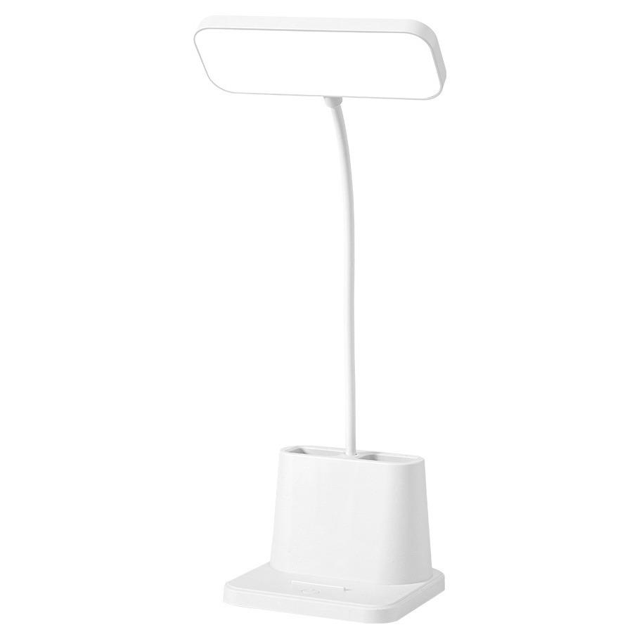 Student LED Desk Lamp with Eye Protection - Clip-on, Touch Charging, Bedside Light for Reading