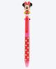 Disney Minnie Mouse Mascot Ballpoint Pen Mechanical Pencil Light Stationery Tokyo Disney Resort TDR Mechanical Pencil (Moving) 3-Color & (Black, Pink,