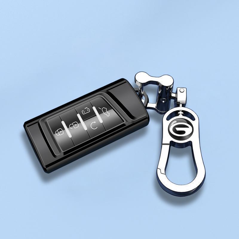Personalized Key Cover & Lanyard for 20-23 GAC Trumpchi GS4 - Tech Protective Shell