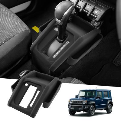 GAFAT Console Tray for Jimny Nomad JC74 Automatic Adds Side Pockets To the Shift Panel and JC74 Storage Small Item Jimny Nomade Custom Keeps Spaces