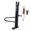 Motorcycle  Stand Stainless Steel Black Nonslip Parking Foot Support for Scooter