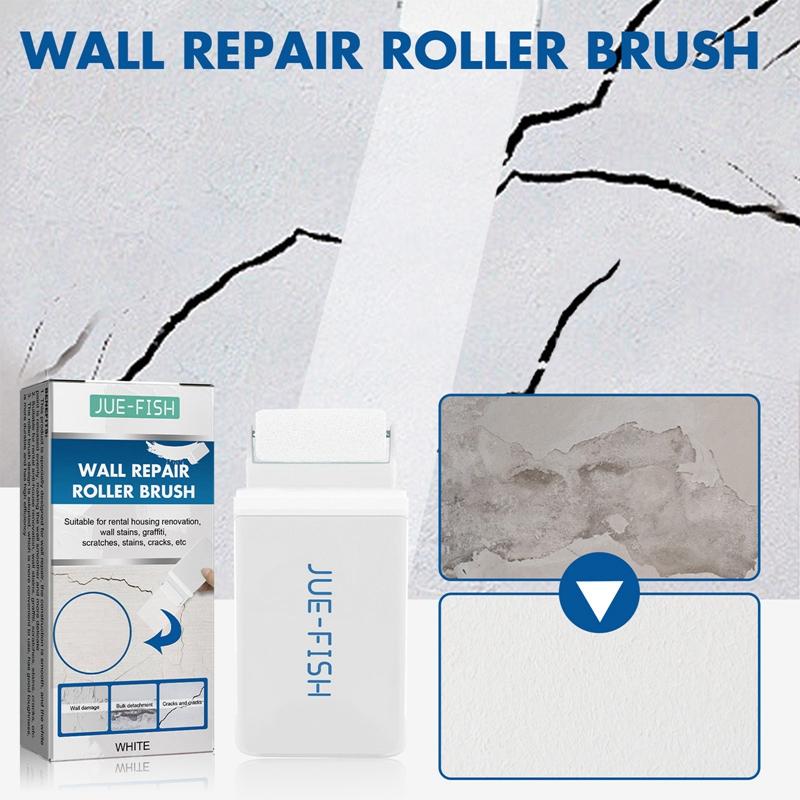 100g Wall Paint Brush Mini Paint Roller Small Beauty Repair Wall Patching Paste Colorful Wall Graffiti Repair Wall Renovation