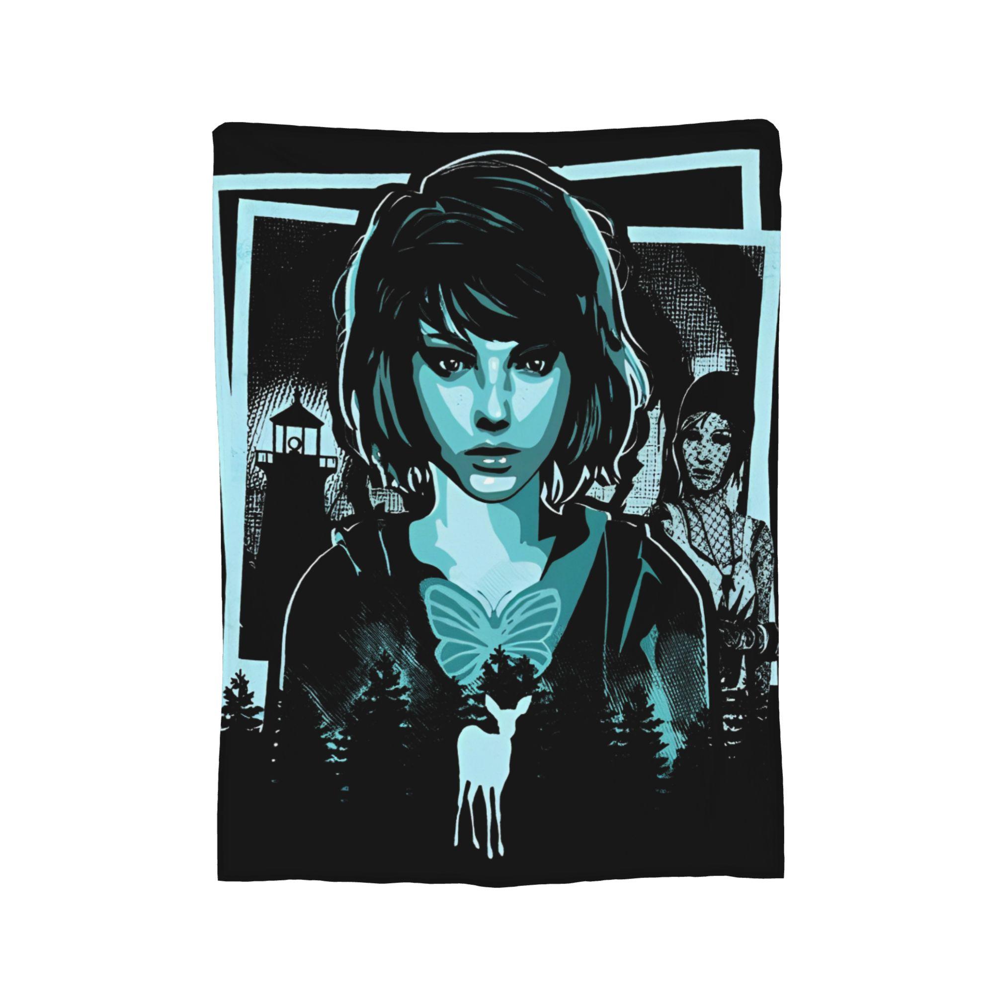 

Chrysalis Life is Strange Blankets Flannel Vintage Warm Throw Blanket for Chair Covering Sofa Summer 75x90cm
