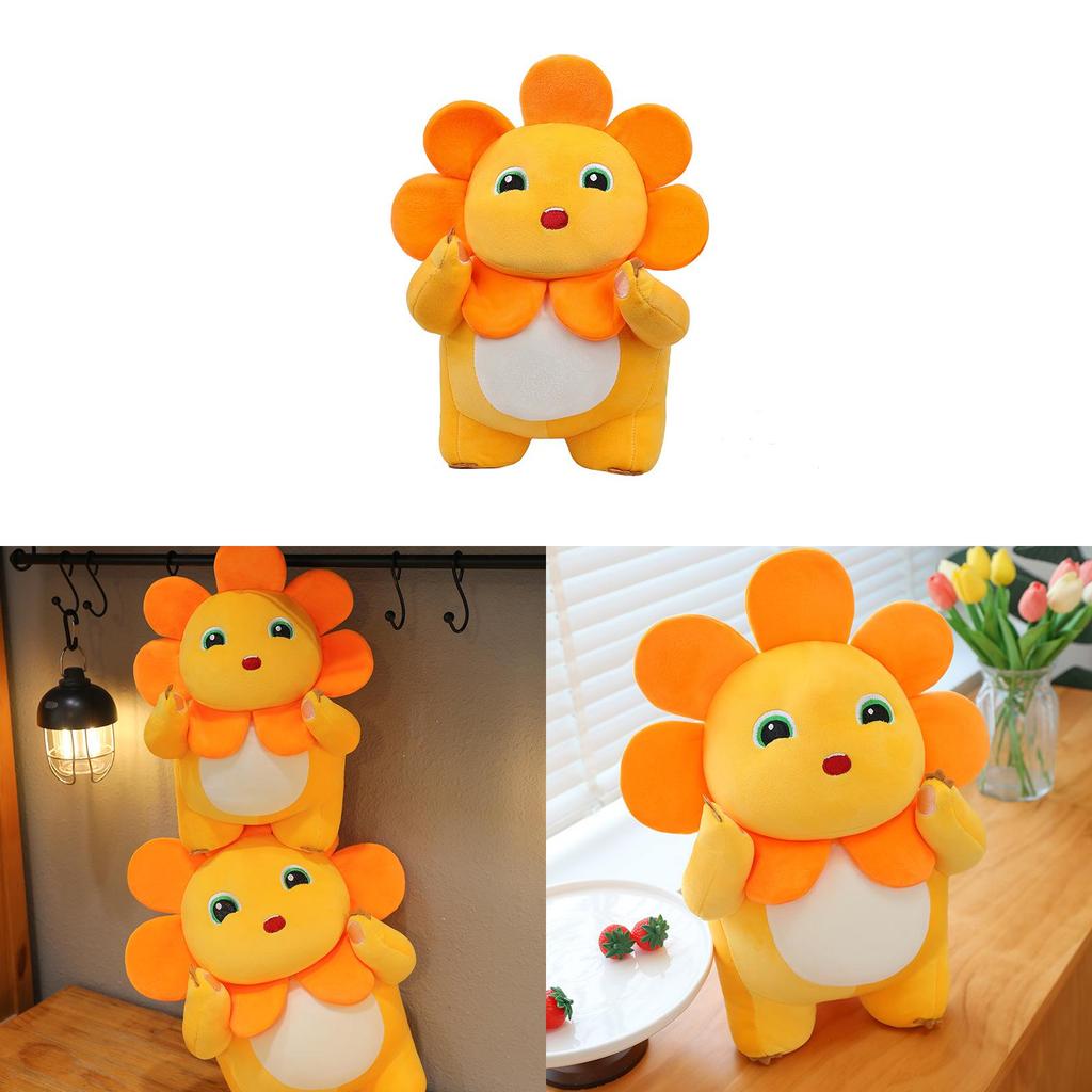 Sunflower Little Milk Dragon Plush Toy With Soft Short Pile For Kids And Babies