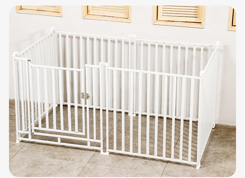 Heavy-Duty Indoor/Outdoor Dog Fence Barrier for Medium To Large Dogs