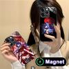 HSR Acheron Glass MagSafe Mobile Phone Case for iPhone 17 16 15 14 13 12 11 Air Pro Max Plus Mini Colorful Cover