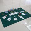 Reversible Poker Card Table Mat – 60x90cm Non-Woven Felt for Texas Hold'em & Roulette
