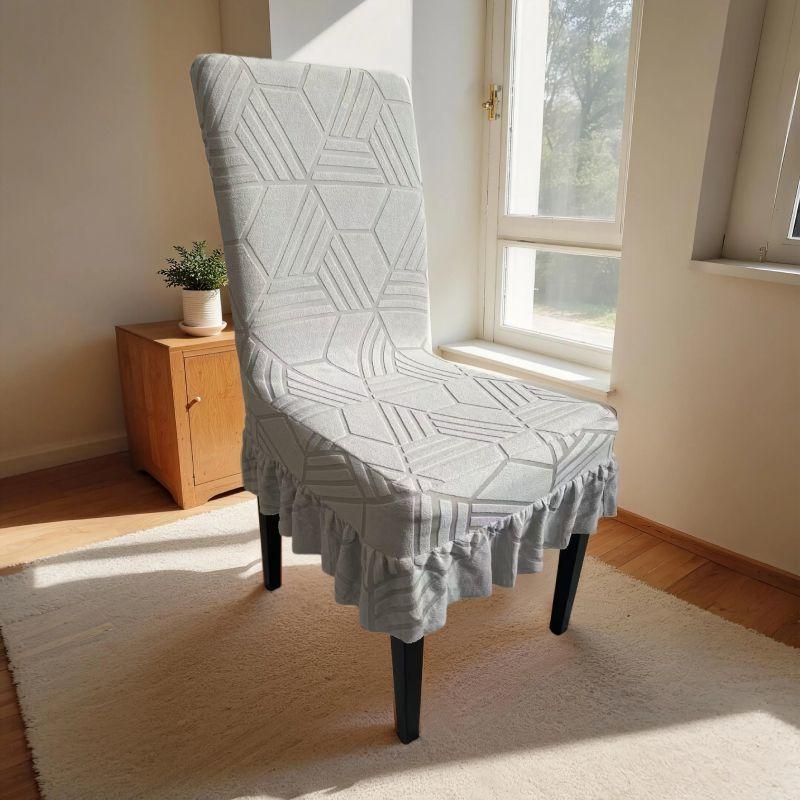 Chair Cover Universal Stool Four Seasons Universal Chair Cover Home Dining Table Backrest Integrated Seat Cover Elastic Chair Cover