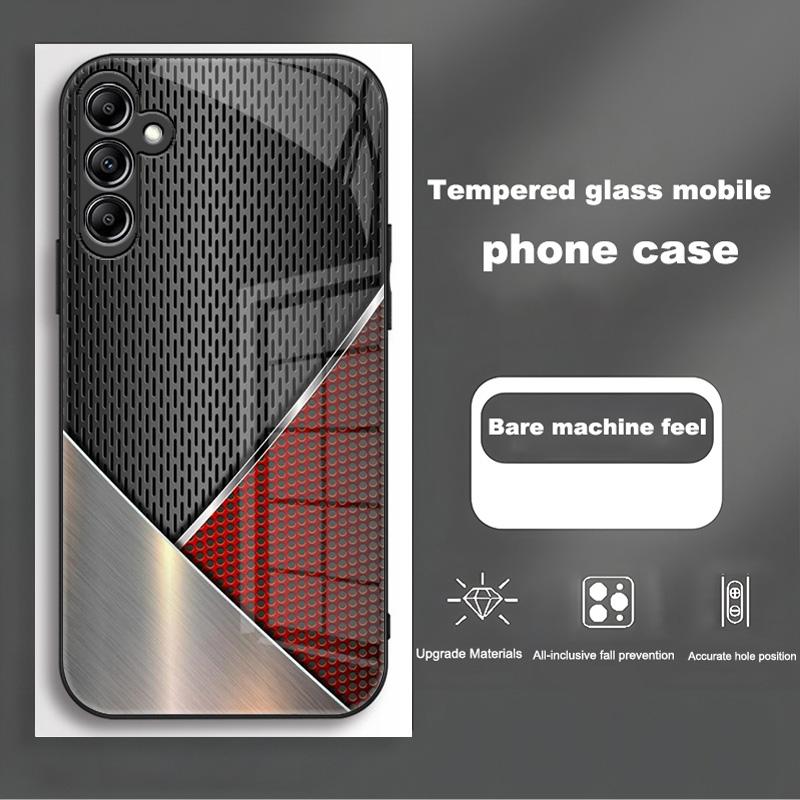 For Samsung Galaxy A56 Case SM-A566B Fashion Painted Cover Tempered Glass Case For Samsung A16 A26 A36 Galaxy A56 5G Shell Coque