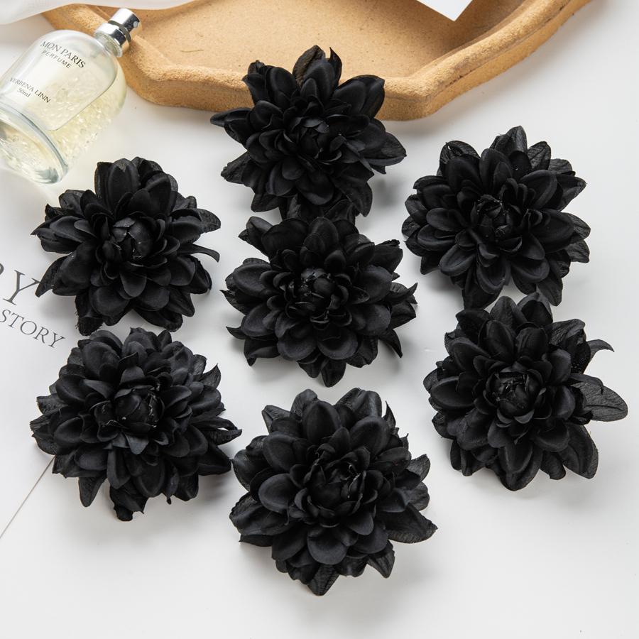 Silk Artificial Flower Chrysanthemum DIY Gifts Candy Box Wedding bridal bouquet Festival Home Room Outdoor Garden Decora Wreath
