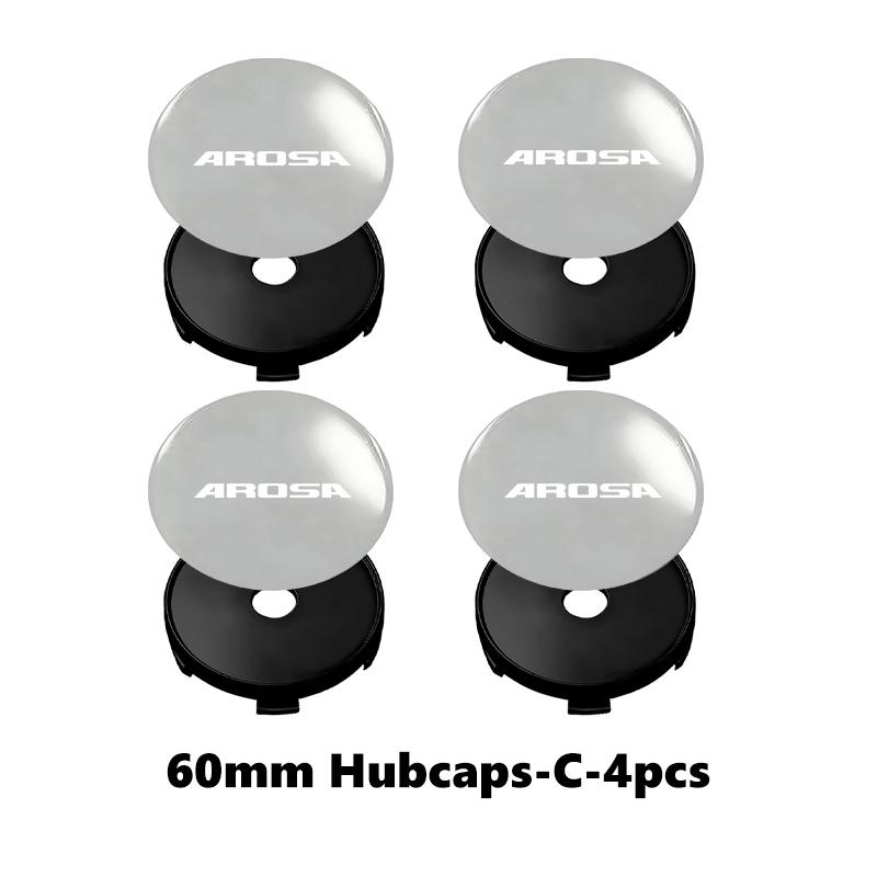 For Seat 4Pcs 56mm/60mm Car Wheel Center Hub Cap Rim Cover Cupra FR Altea Leon Ibiza Ateca Formentor Born E-Racer
