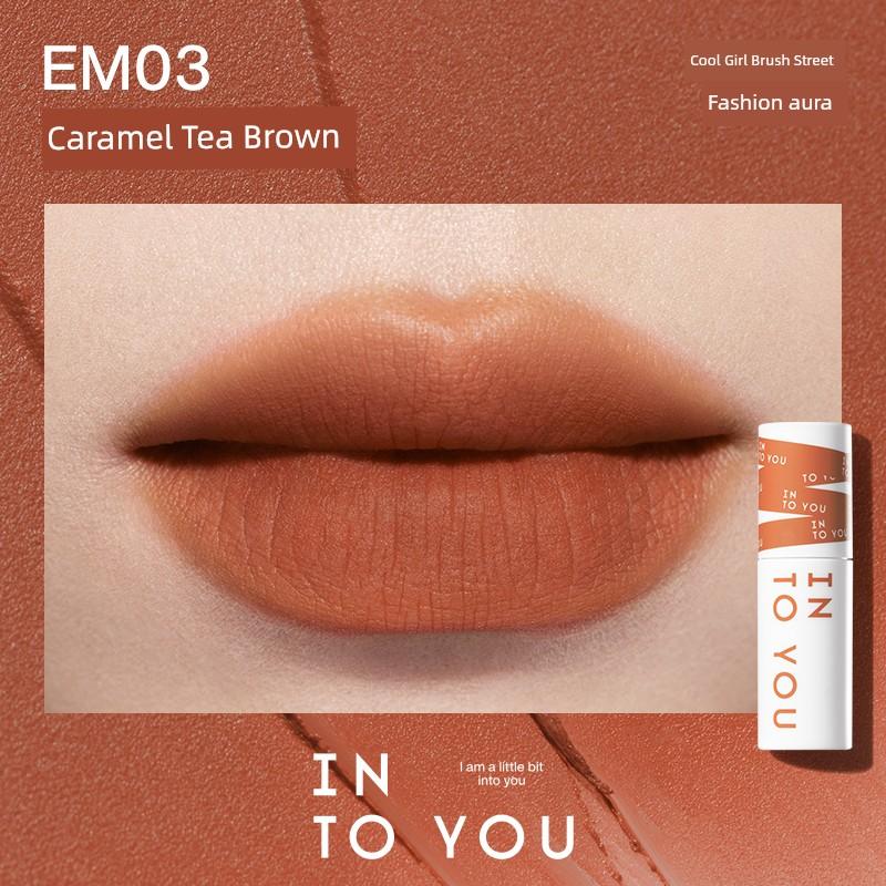 into You Em08 Yellow Skin White Matte Lip Mud