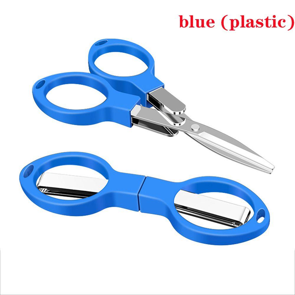 Mini Pesca Accessories Keychain Scissors PE Line Cutter Fly Fishing Cut Tool Fish Tackle Gear