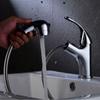 Retractable Pull-Out Structure Bathroom Sink Faucet Vanity Basin Tap  Hotel Restroom