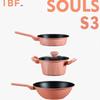 IBF Cookware 3-Piece Set