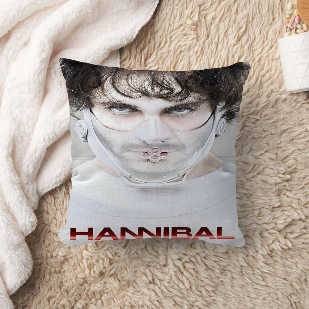 HHannibal Classic Vintage Lucky Dragon Pillow Cover Sofa Cushion Cover Home Room Decoration Children Gift