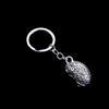Jewelry Bag Pendant Car Keyrings Brain Key Holder Bag Hanger Human Cerebrum Keyring 3D Keychain
