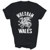 Wrexham Wales Vintage Láska Drak Velšský Unisex Tričko Dárek
