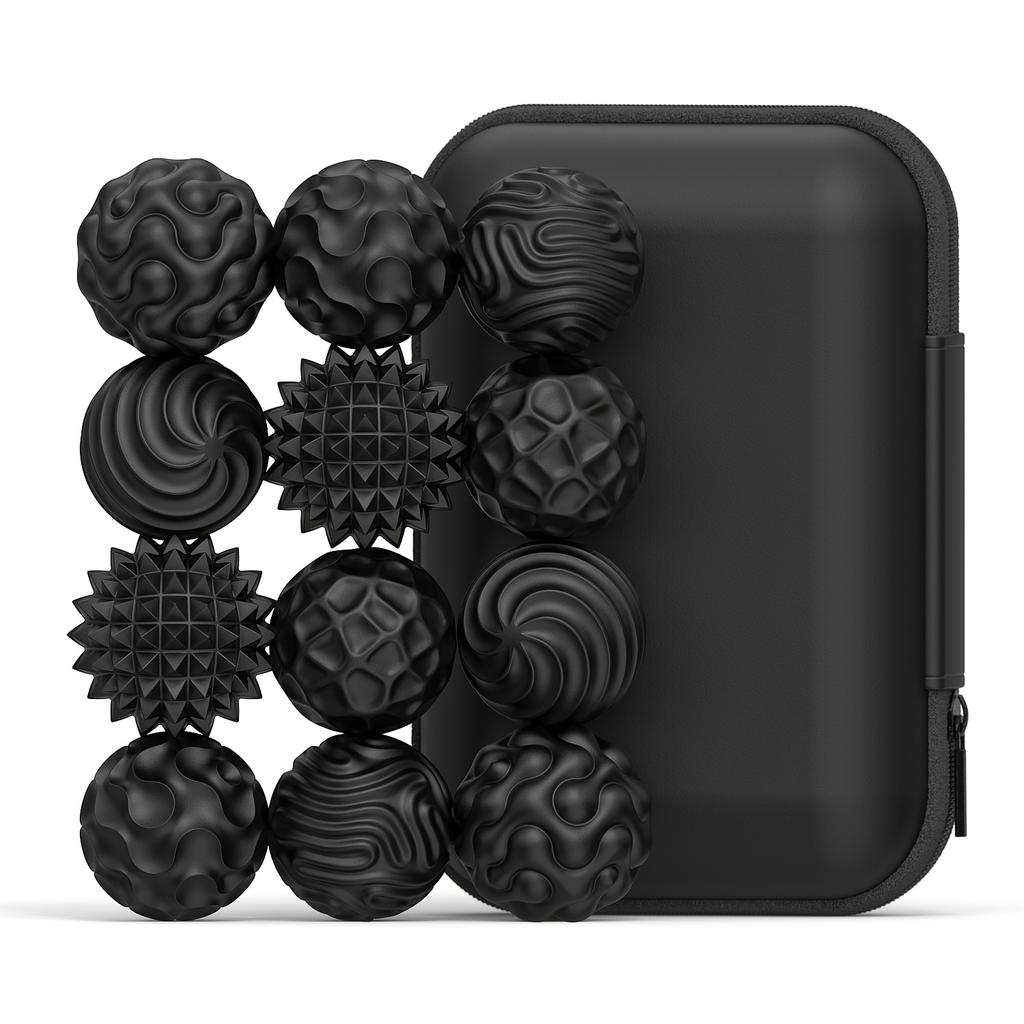 Upgraded Second Generation Silicone Magneti Balls Fidget Toy Worry Balls Autism Calming Toy Kid Adults Relief Stress Sensory Toy