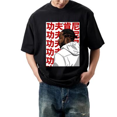 Rapper Kendrick Lamar Oversized T-shirt Men Women 100% Cotton Streetwear Top Fashion Short Sleeve Summer Unisex Plus Sizetops