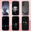 Singer M-Marilyn Manson Phone Case For Samsung S24,S21,S22,S23,S30,Ultra,S20,Plus,Fe,Lite,Note,10,9,5G Black Soft Shell