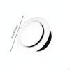Round Adjustable Air Vent Rotary Control Outlet Ceiling Ventilation Grille for Washroom,